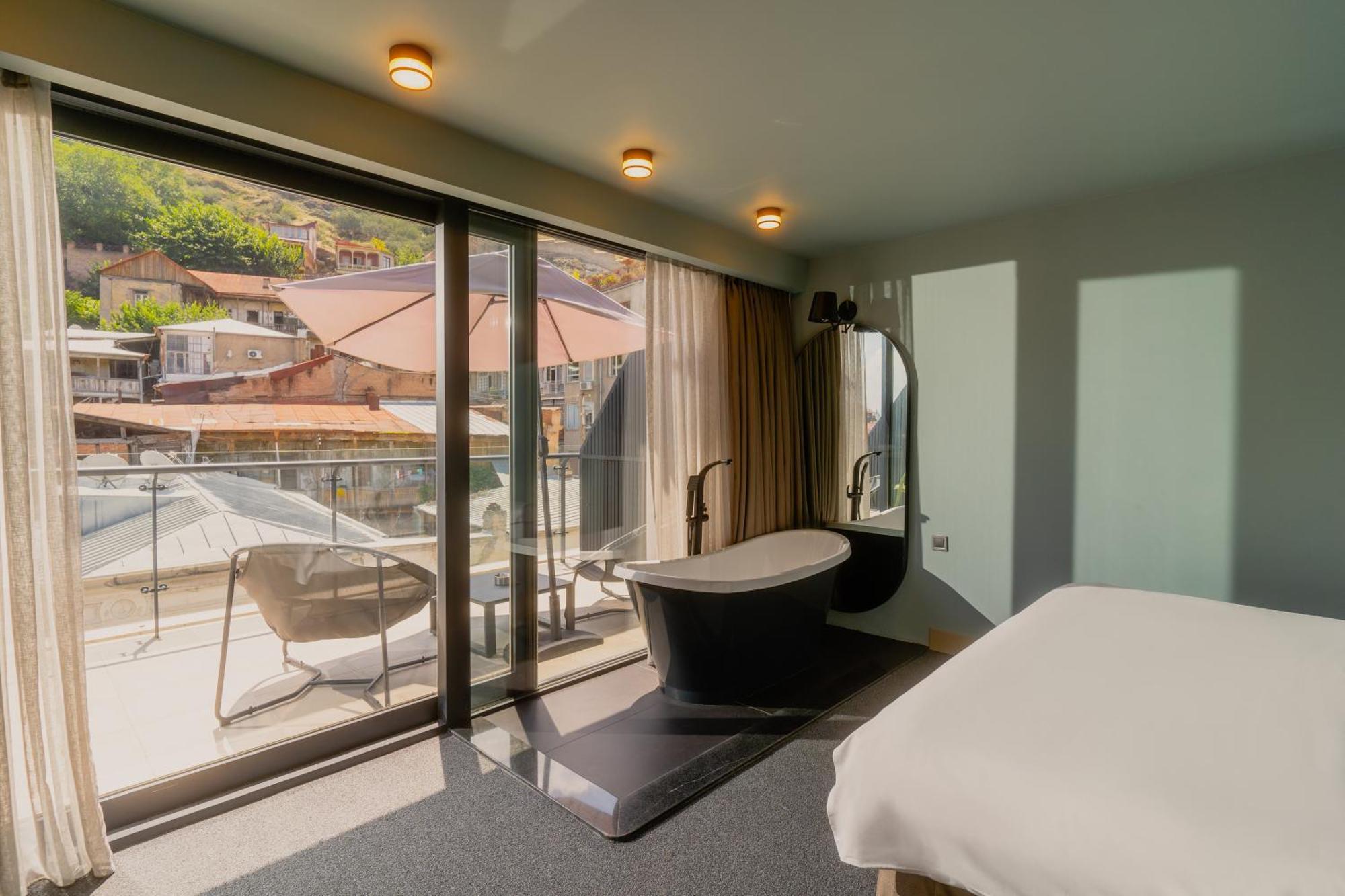 Strofi Boutique Hotel Tbilisi Bagian luar foto